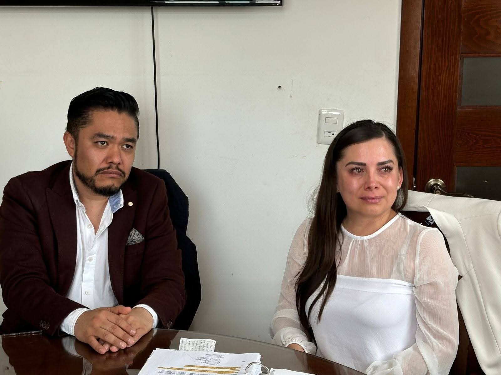 Los imputados Willy Trejo y la diputada local con licencia Alhely Medina. Los imputados Willy Trejo y la diputada local con licencia Alhely Medina.