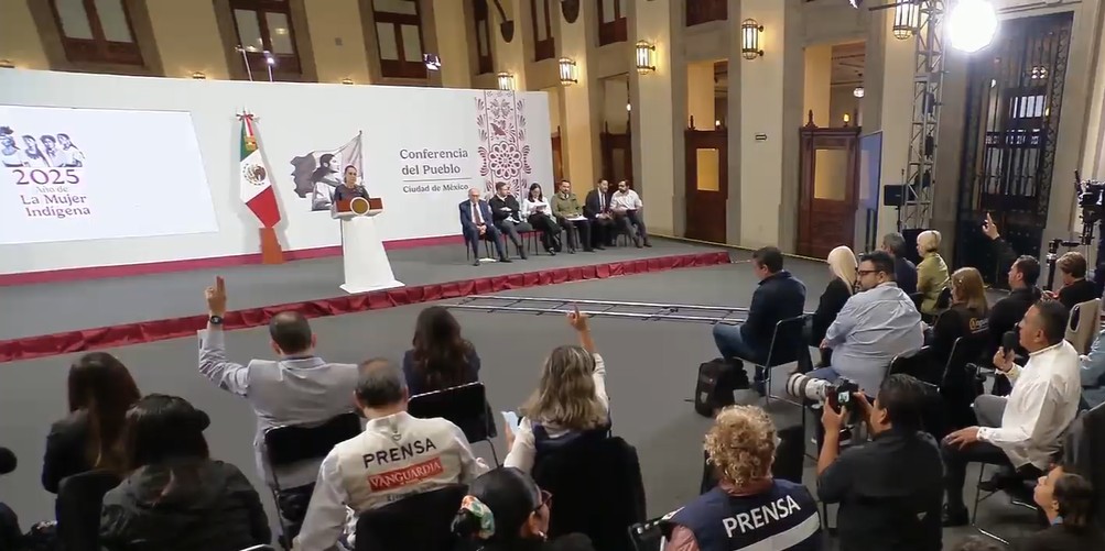 Captura de pantalla de la transmisión del 11 de septiembre de 2025.