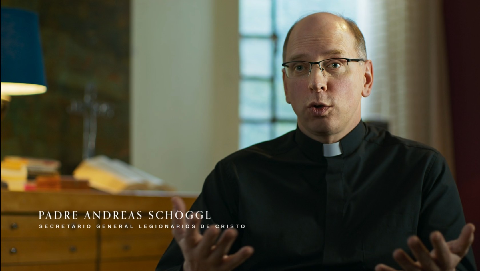 Andreas Schöggl, antiguo secretario general de la Legión de Cristo. Captura de pantalla del documental de HBO. Andreas Schöggl, antiguo secretario general de la Legión de Cristo. Captura de pantalla del documental de HBO.