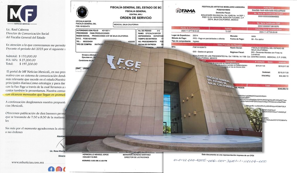El silencio pagado en los medios por la Fiscalía de Baja California
