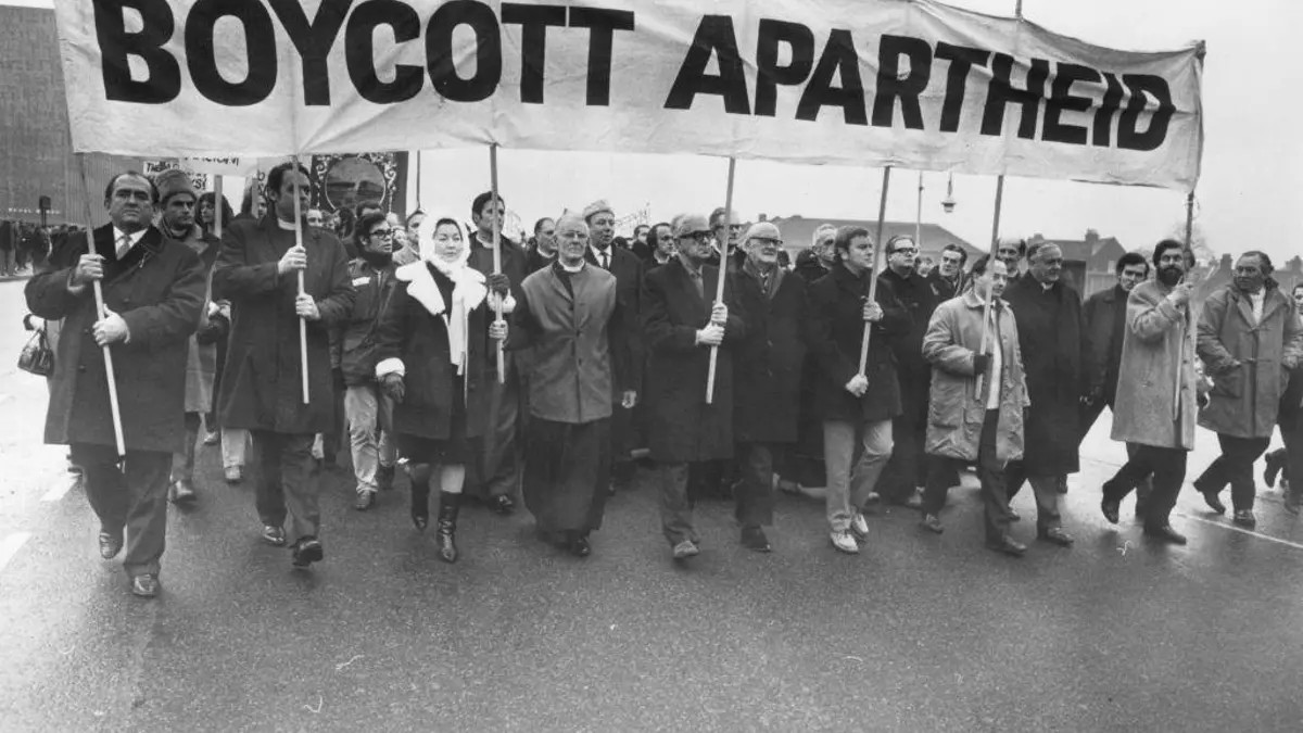 Boicot a Sudáfrica por el apartheid inspira bloqueo a Israel