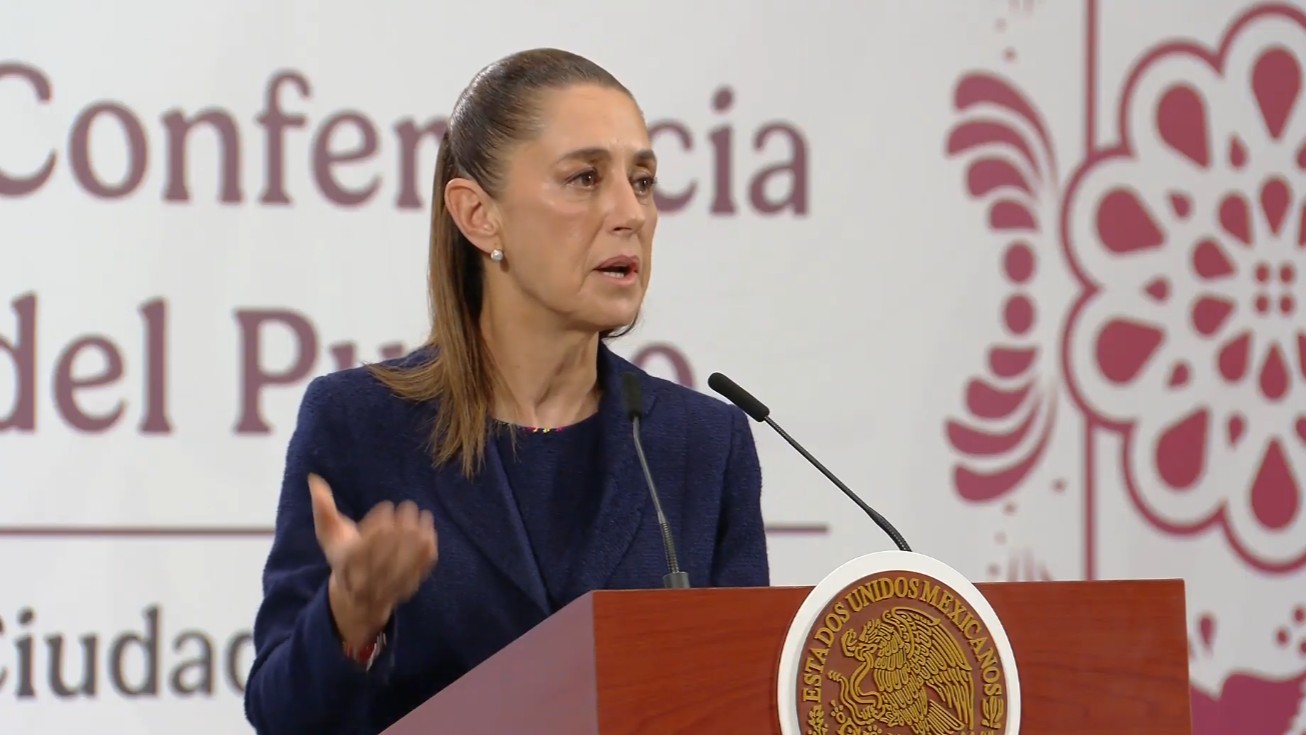 Sheinbaum esquiva preguntas sobre violencia en Sinaloa y Tabasco