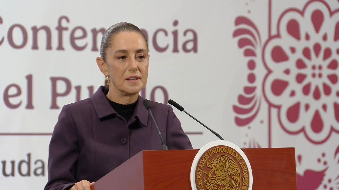 Sheinbaum responde a narcomanta en Mexicali por desabasto en medicina