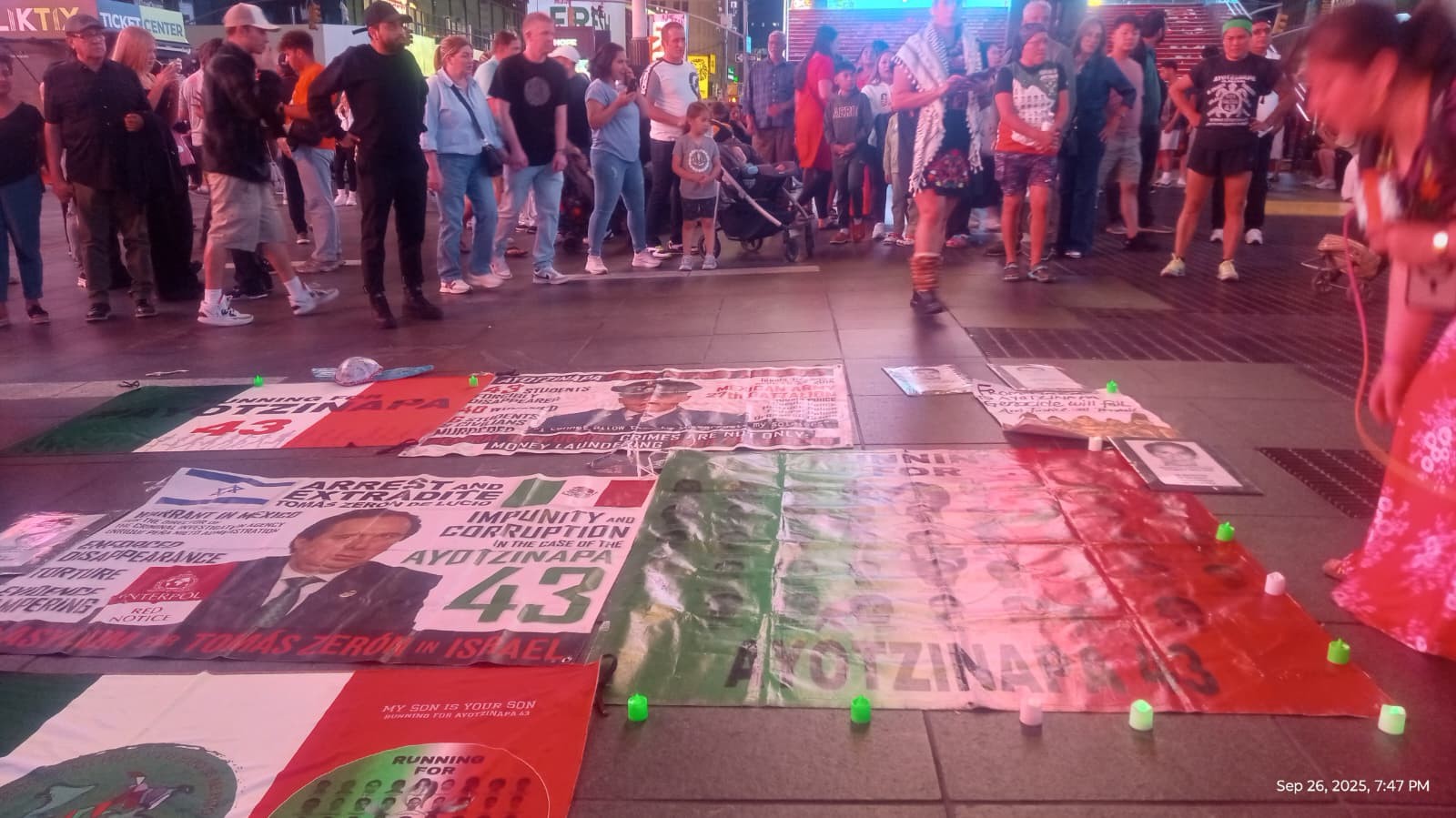 ¡Ayotzinapa, no morirás!