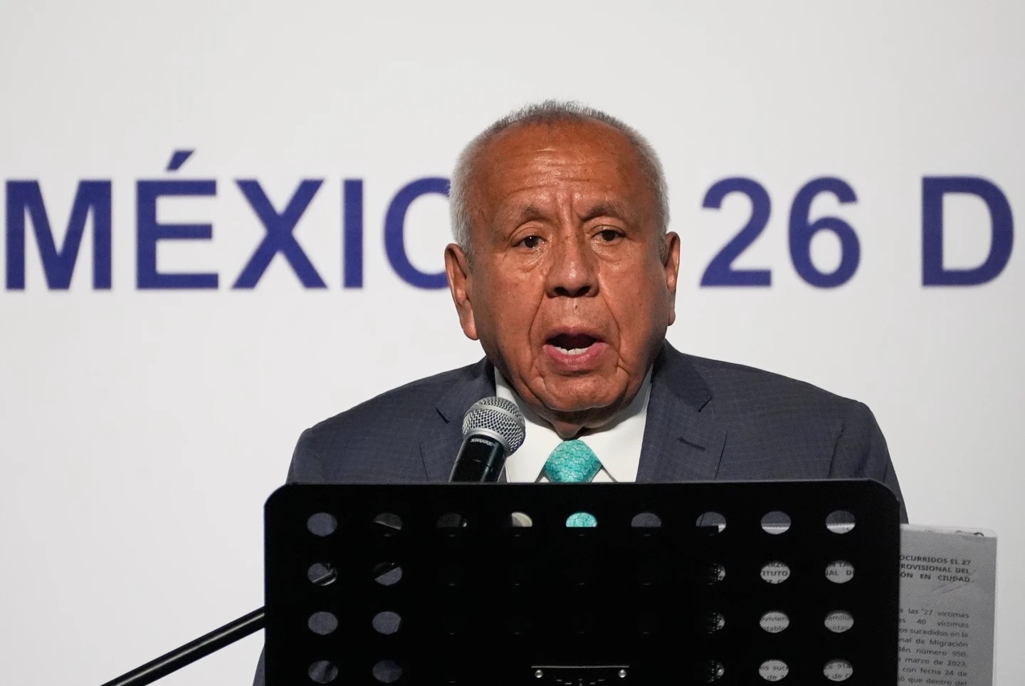 La disculpa forzada de Garduño por la muerte de 40 migrantes