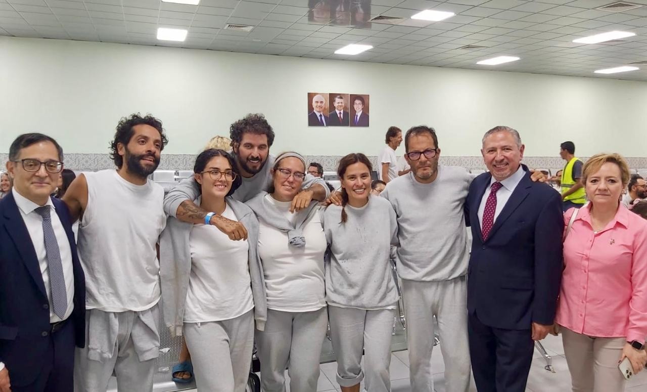 Israel deporta a mexicanos detenidos por participar en flotilla Sumud