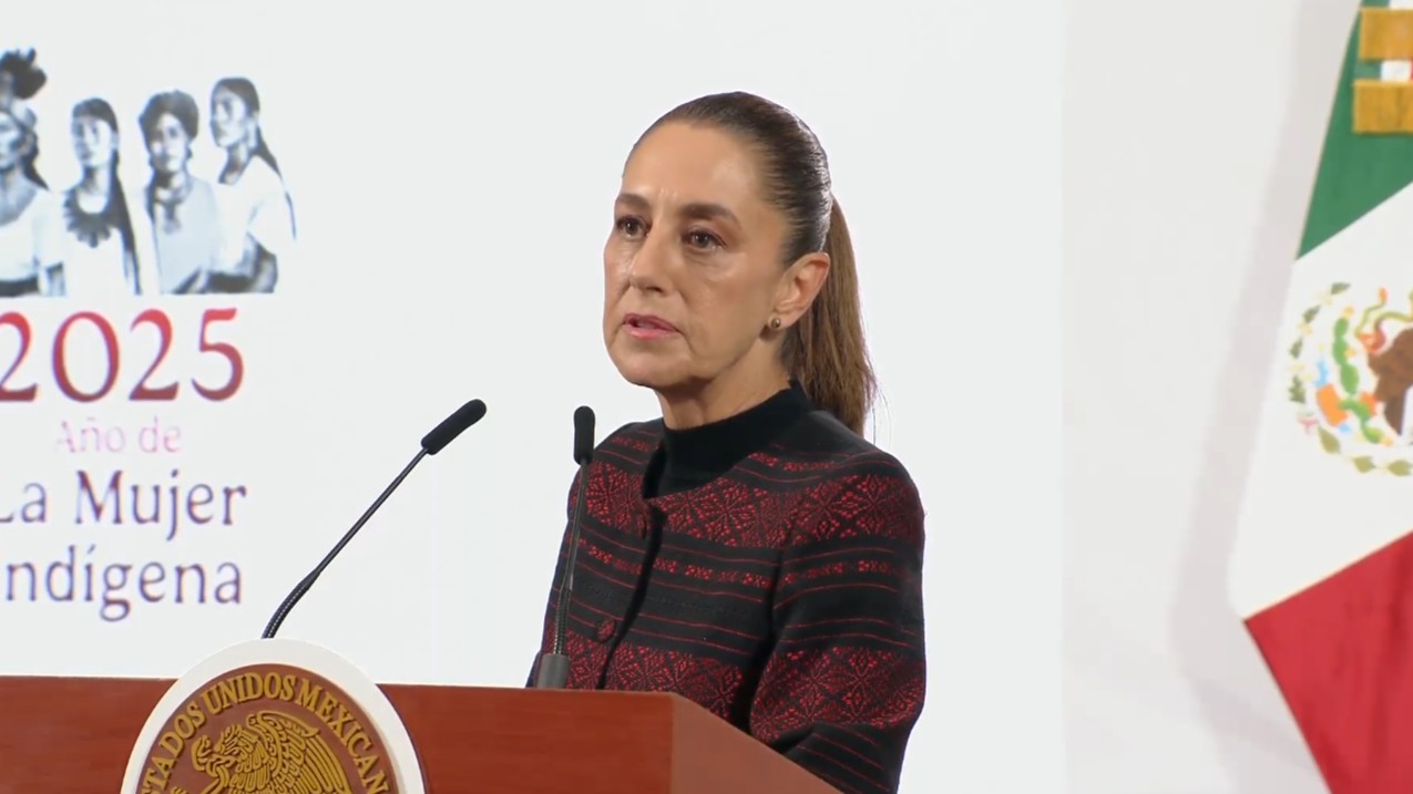 Sheinbaum defiende su modelo económico a pesar de signos negativos