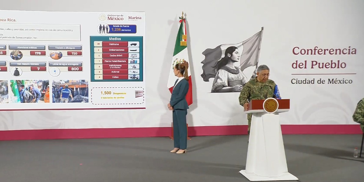 Captura de pantalla de la transmisión del 13 de octubre de 2025.