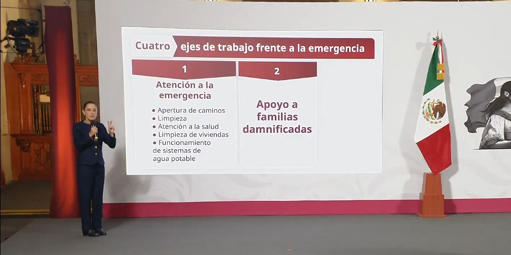 Captura de pantalla de la transmisión del 20 de octubre de 2025.