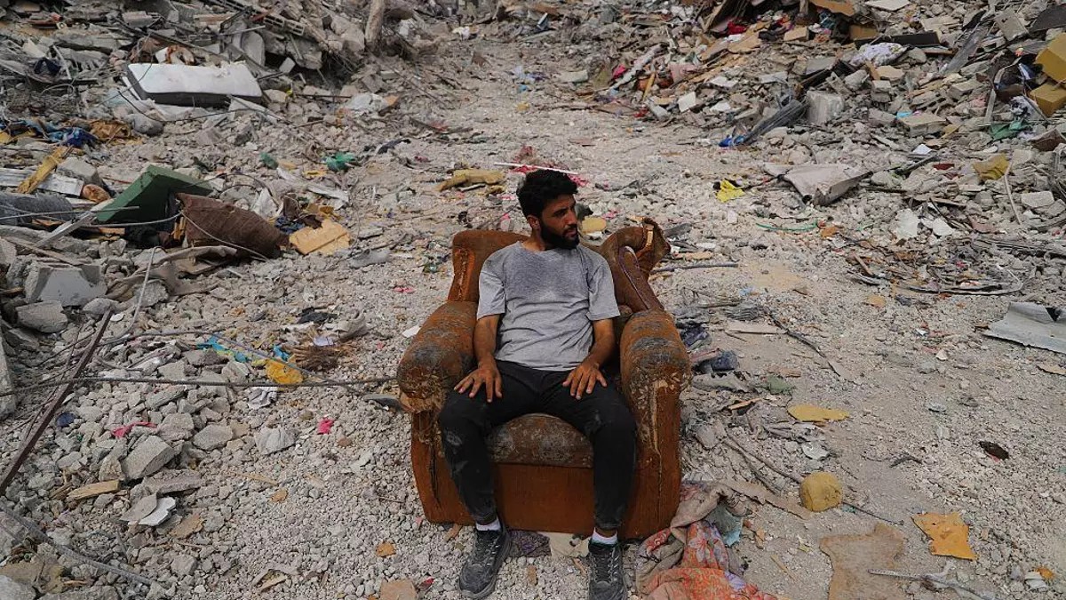 “Como si hubiera caído una bomba atómica”: palestinos en Gaza