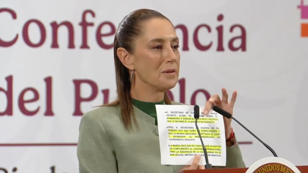 Captua de pantalla de la transmisión del 28 de octubre de 2025. Captua de pantalla de la transmisión del 28 de octubre de 2025.