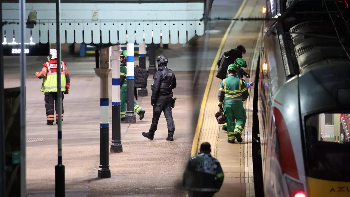 Apuñalamiento múltiple en un tren de Reino Unido deja diez heridos