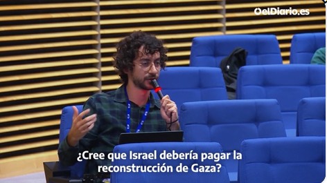 Periodista italiano despedido por pregunta sobre Israel en Bruselas