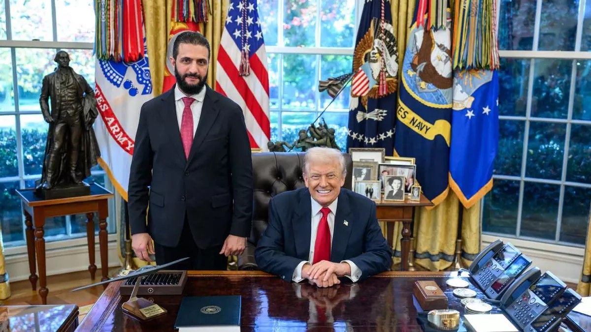 Trump recibe en Washington al presidente sirio y exlíder de Al Qaeda