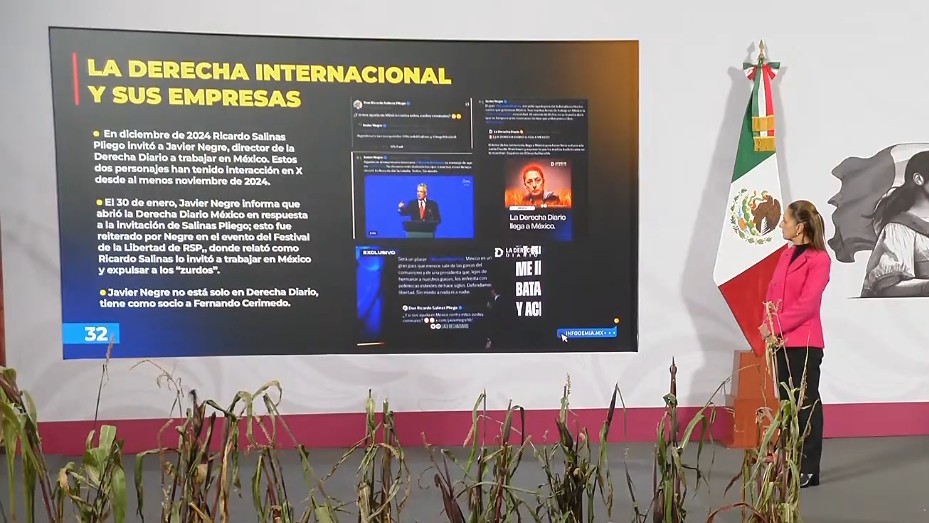 Captura de pantalla de la transmisión del 13 de noviembre de 2025.