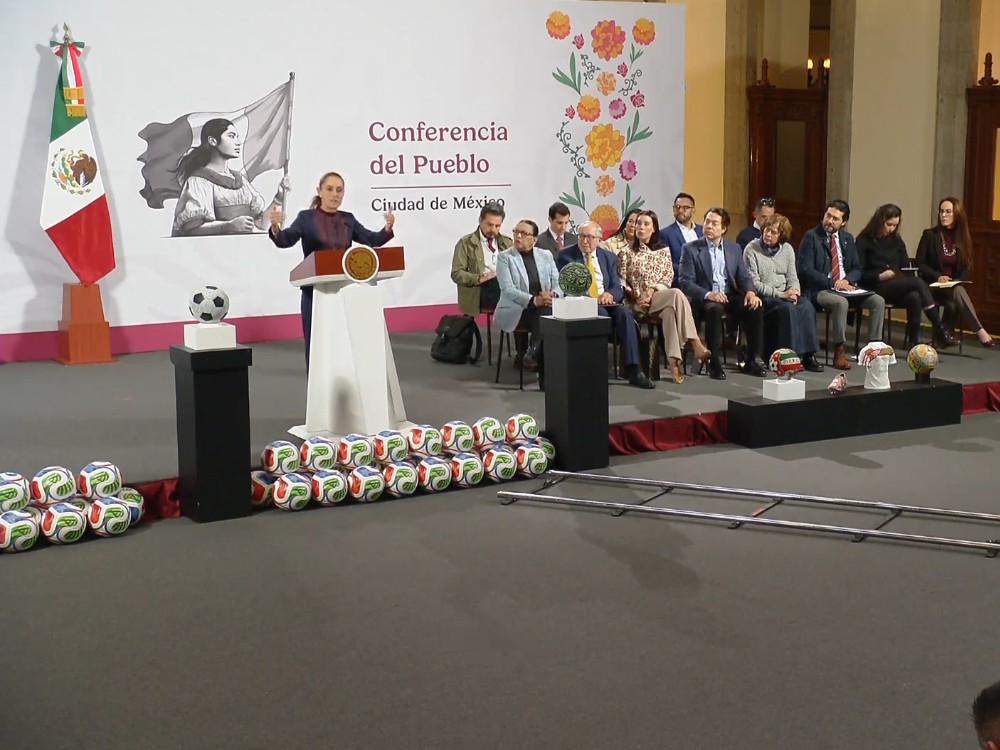 Sheinbaum en promoción del Mundial y tensiones con EEUU y Canadá