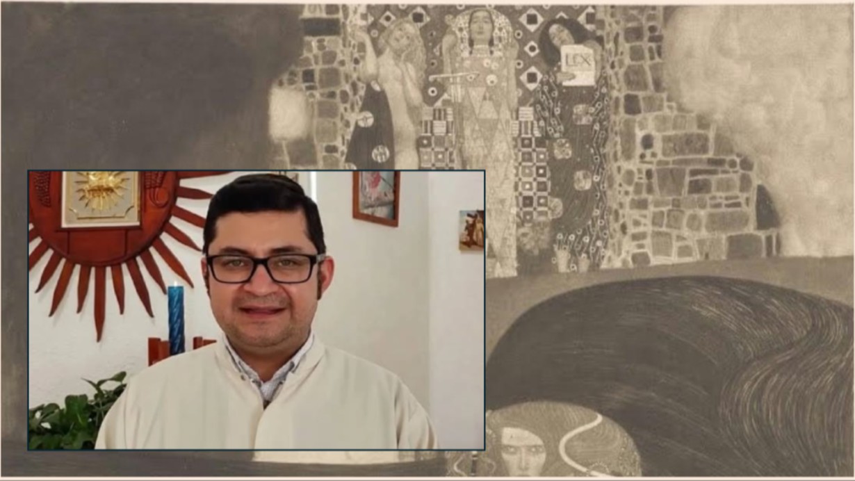 Ernesto Hernández Vilchis en una imagen sin fecha de las redes sociales de la diócesis de Cuautitlán, México.