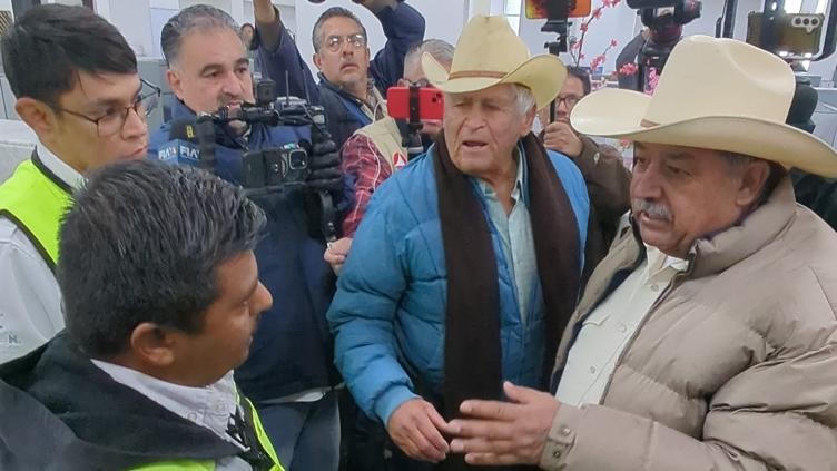 Manifestantes de ANTAC irrumpen en la Aduana de Ciudad Juárez
