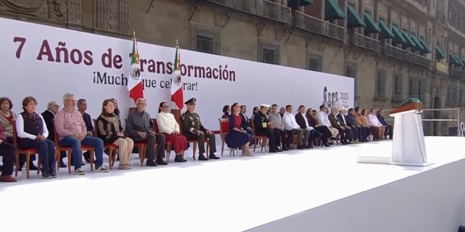 Captura de pantalla de la transmisión del 6 de diciembre de 2025