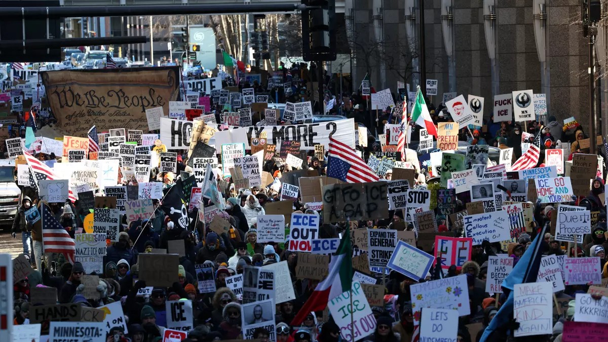 Ola de protestas en EEUU contra el ICE tras asesinatos en Minneapolis