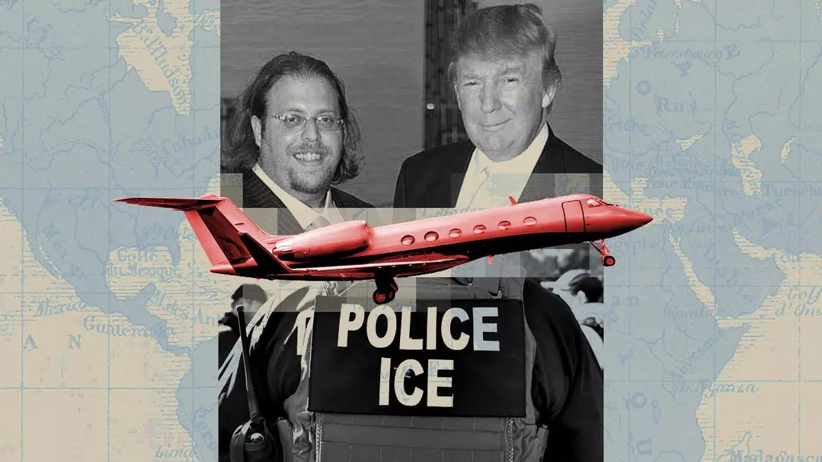 ICE utiliza avión privado de amigo de Trump para deportar a palestinos