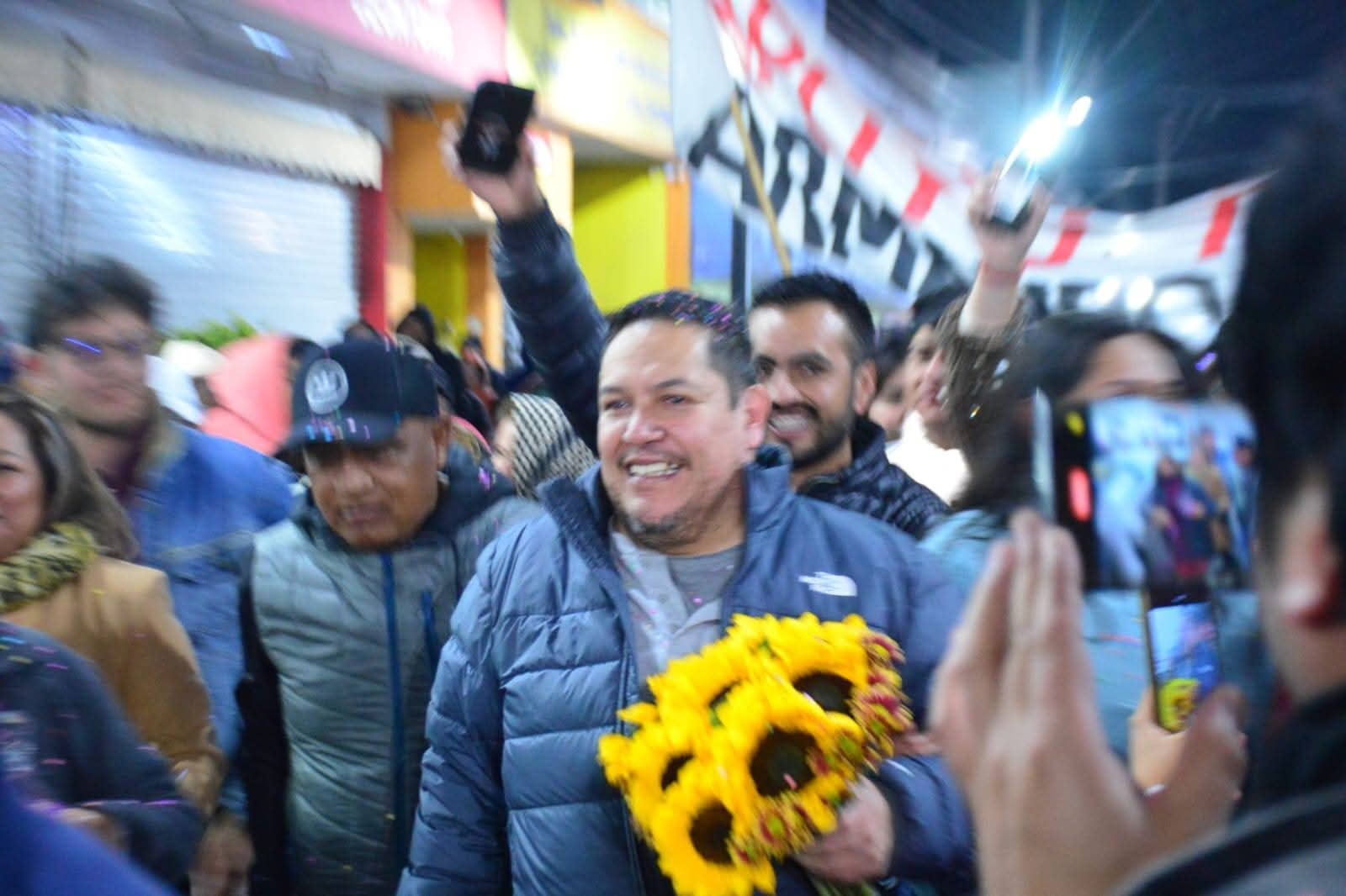Armando Mera, crítico del partido en el poder en Hidalgo.