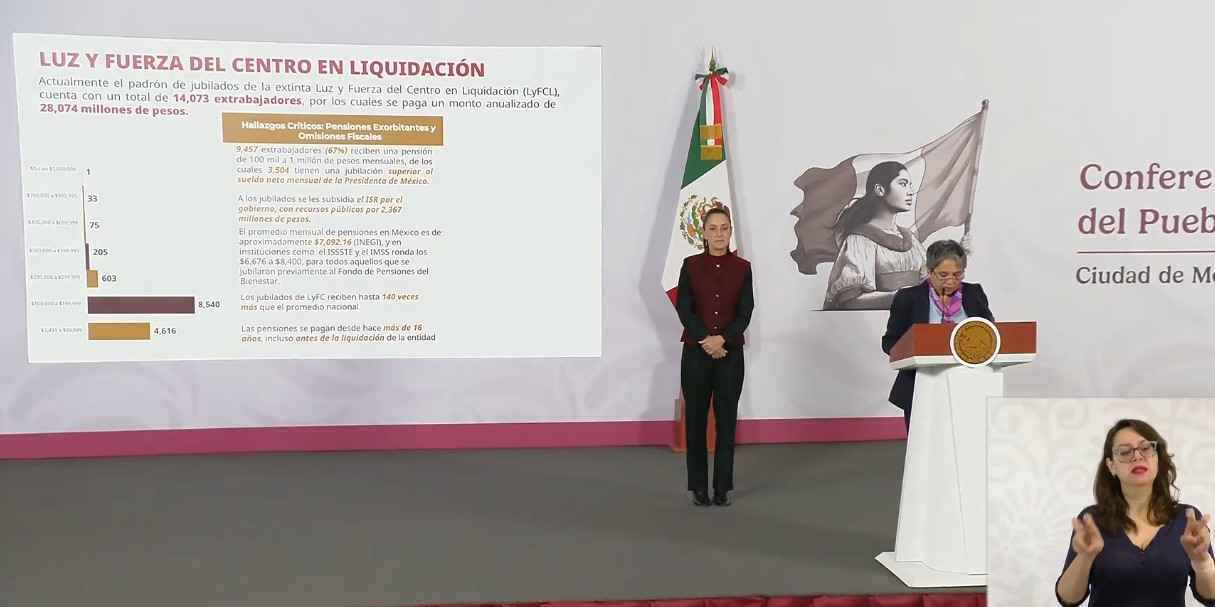 Captura de pantalla de la transmisión del 18 de febrero de 2026. Captura de pantalla de la transmisión del 18 de febrero de 2026.