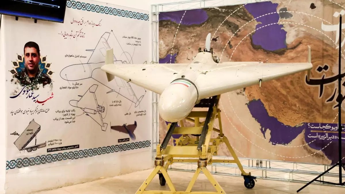 Cómo son los Shahed, los drones iraníes que utiliza Teherán