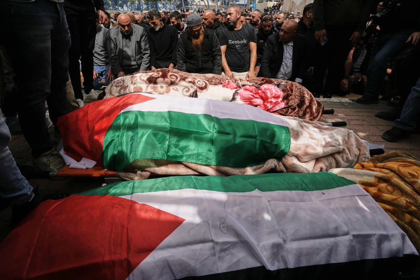 Palestinos, de espectadores de la guerra con Irán a víctimas