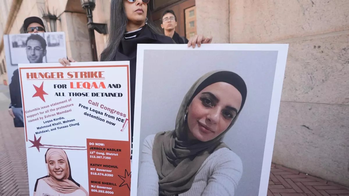 Leqaa Kordia, liberada tras un año detenida por ICE en Estados Unidos
