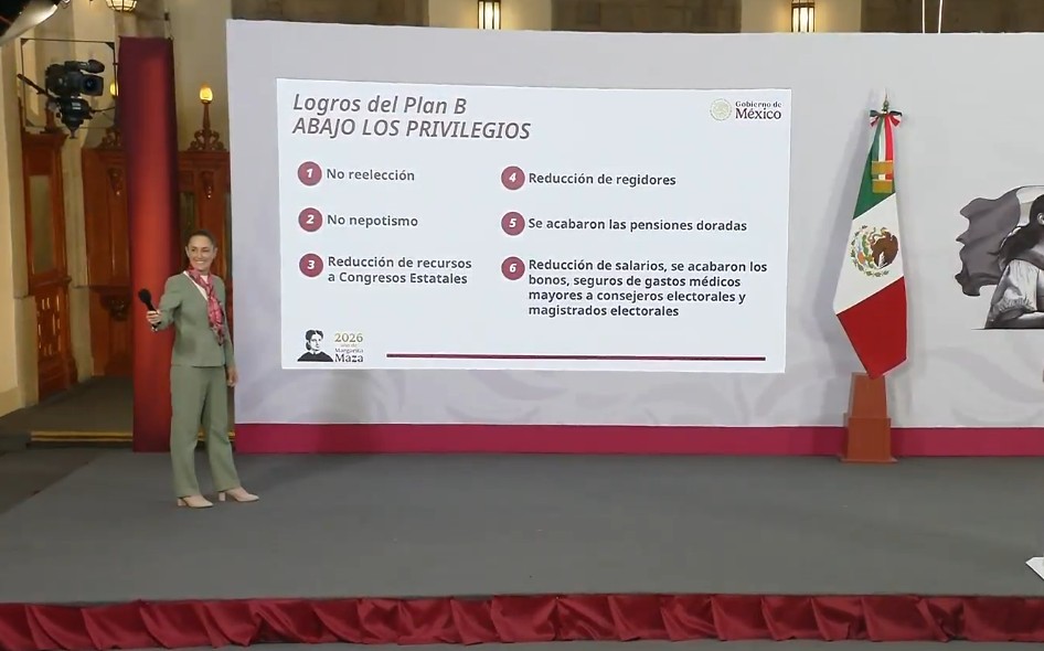Captura de pantalla de la transmisión del 10 de abril de 2026.