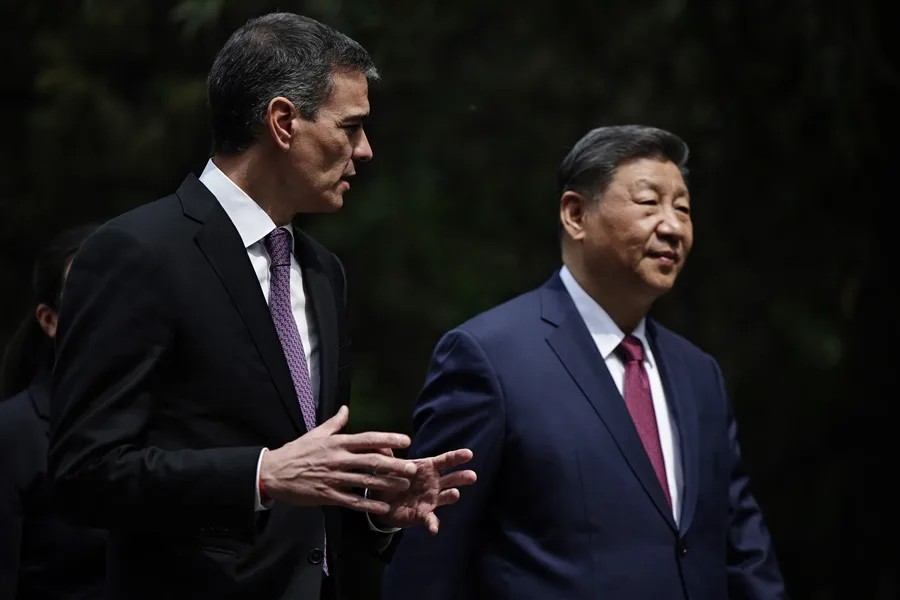 Pedro Sánchez pide a China impulsar multilateralismo y frenar guerras