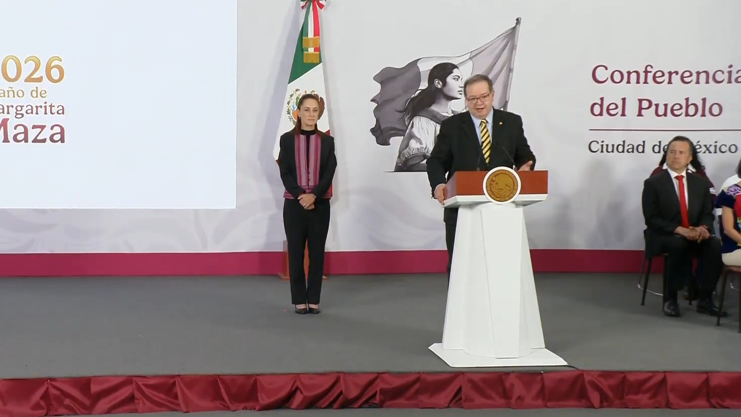 Captura de pantalla de la transmisión del 15 de abril de 2026.