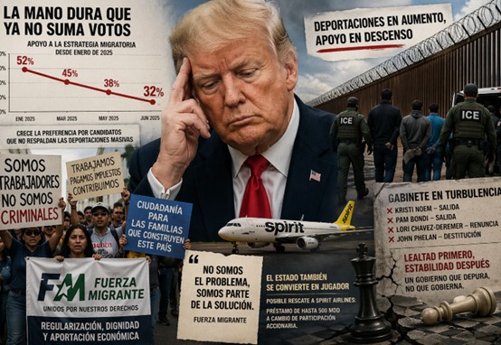 Trump y la migración: cuando la mano dura deja de sumar votos
