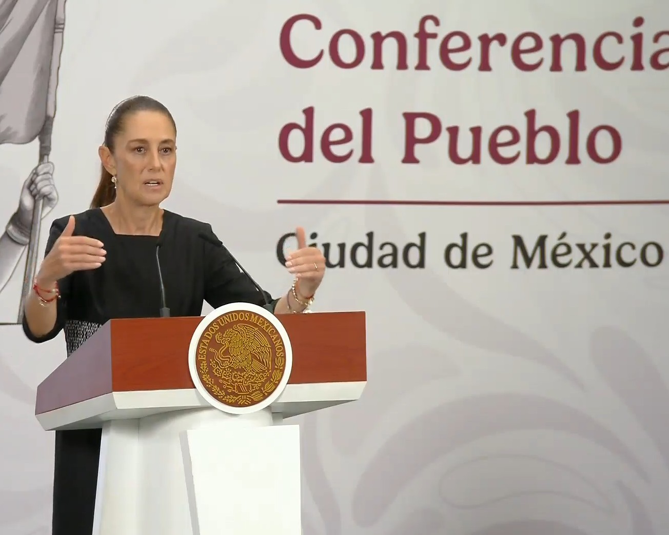 Captura de pantalla de la transmisión del 27 de abril de 2026. Captura de pantalla de la transmisión del 27 de abril de 2026.