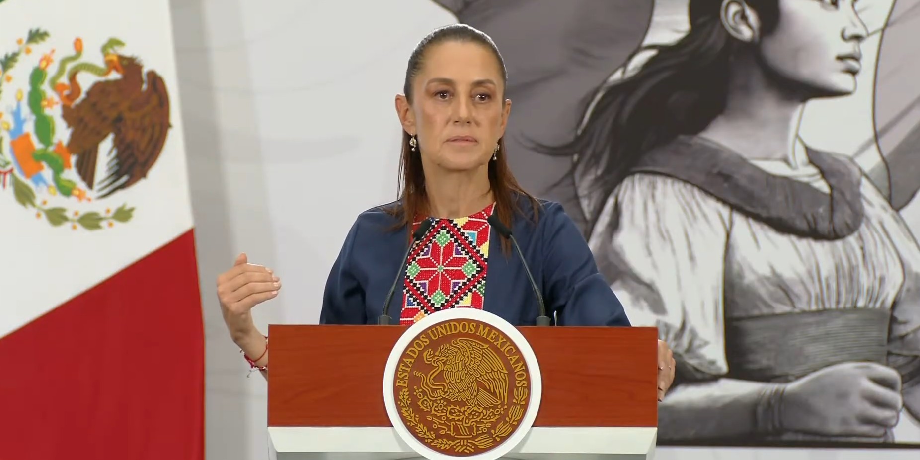 Captura de pantalla de la transmisión del 28 de abril de 2026.