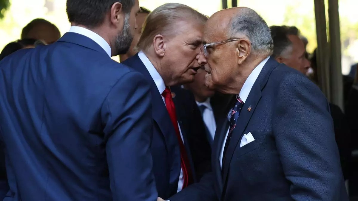 Rudy Giuliani, hospitalizado en estado crítico en Nueva York