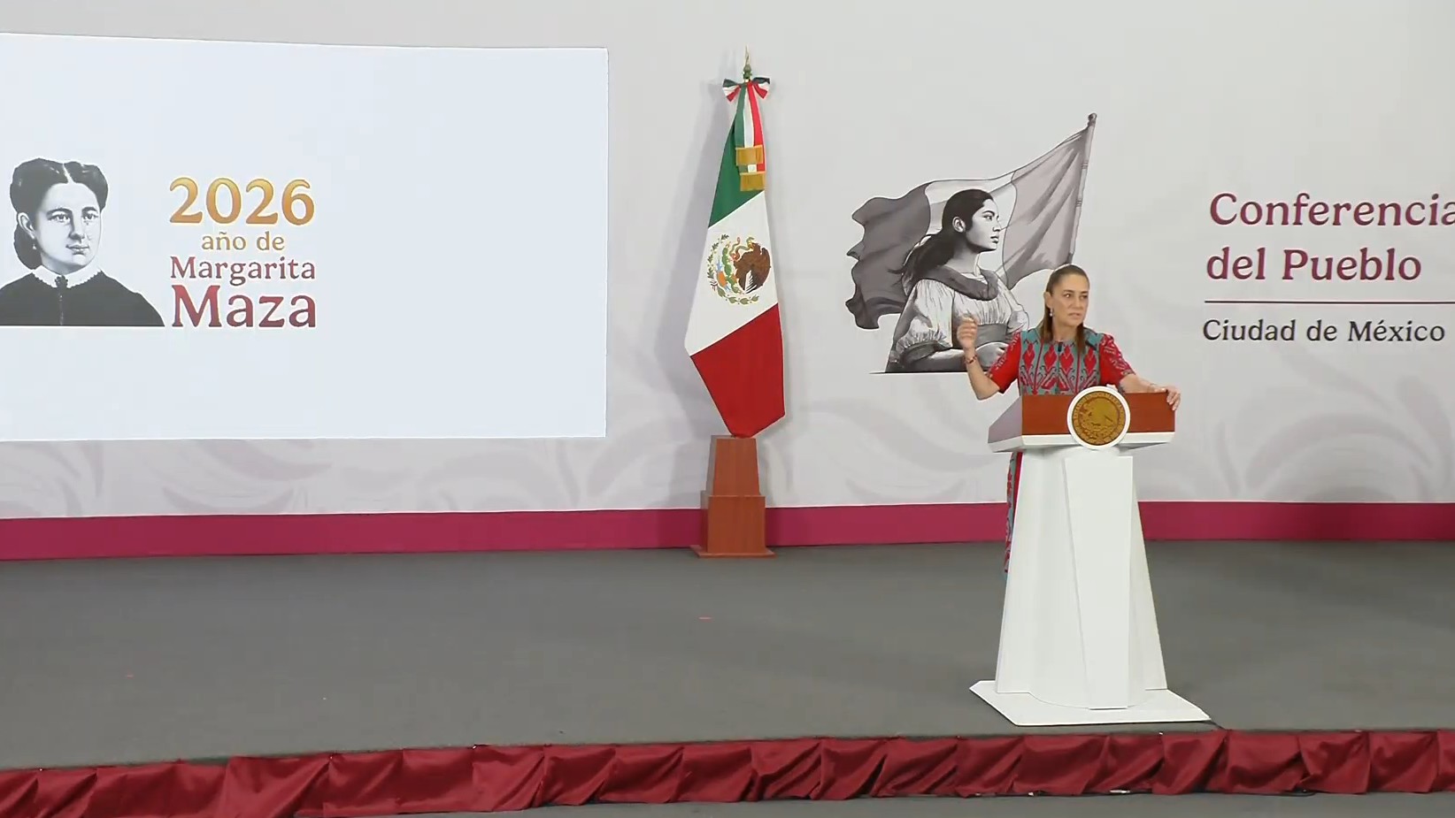 Captura de pantalla de la transmisión del 6 de mayo de 2026.