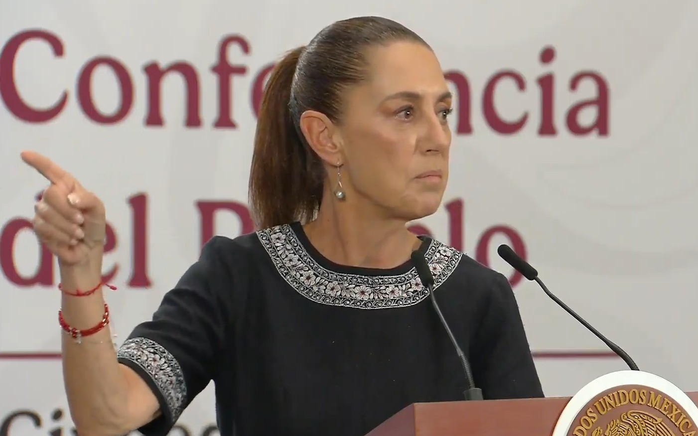 Captura de pantalla de la transmisión del 7 de mayo de 2026.