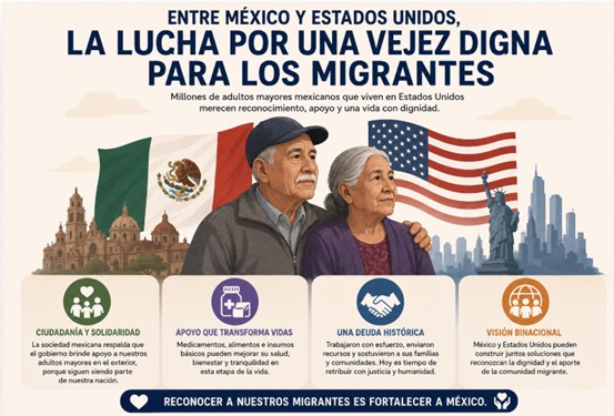 Entre México y EEUU, la lucha por una vejez digna para los migrantes