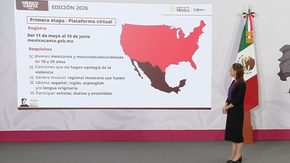 Captura de pantalla de la transmisión del 11 de mayo de 2026.