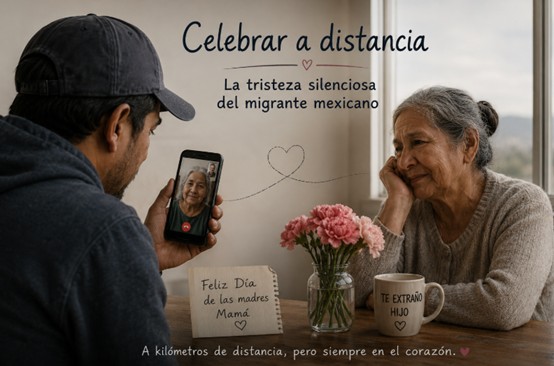 Celebrar a distancia: la tristeza silenciosa del migrante mexicano