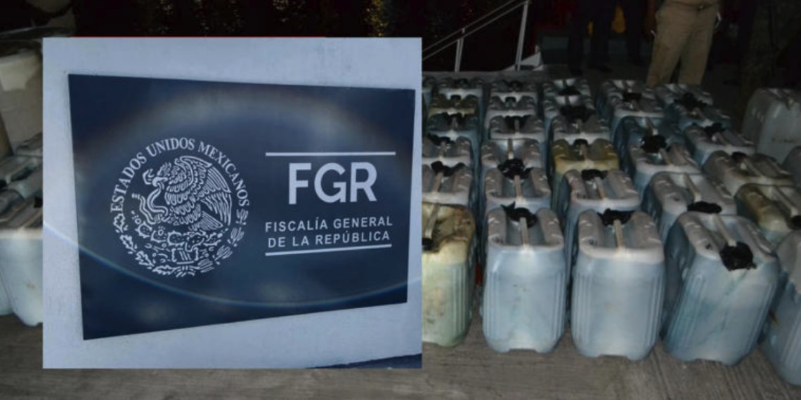 FGR decomisa un millón de litros de combustible robado en Nuevo León