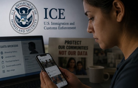 ICE pone en la mira datos digitales de millones de personas