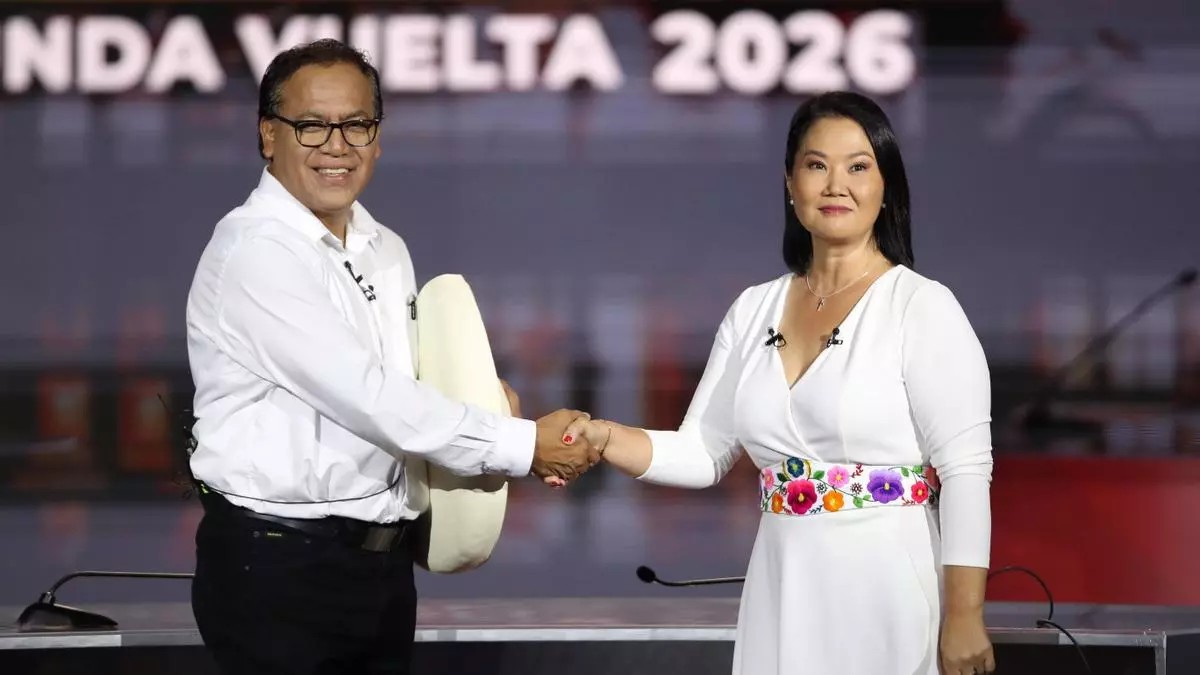 Elecciones en Perú: Keiko Fujimori y Roberto Sánchez disputan presidencia