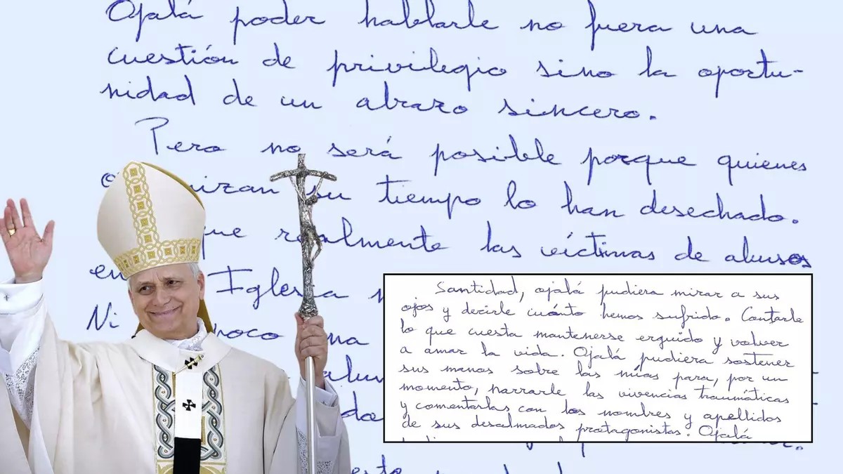 Víctima de abuso sexual escribe carta a León XIV: “No somos prioridad”