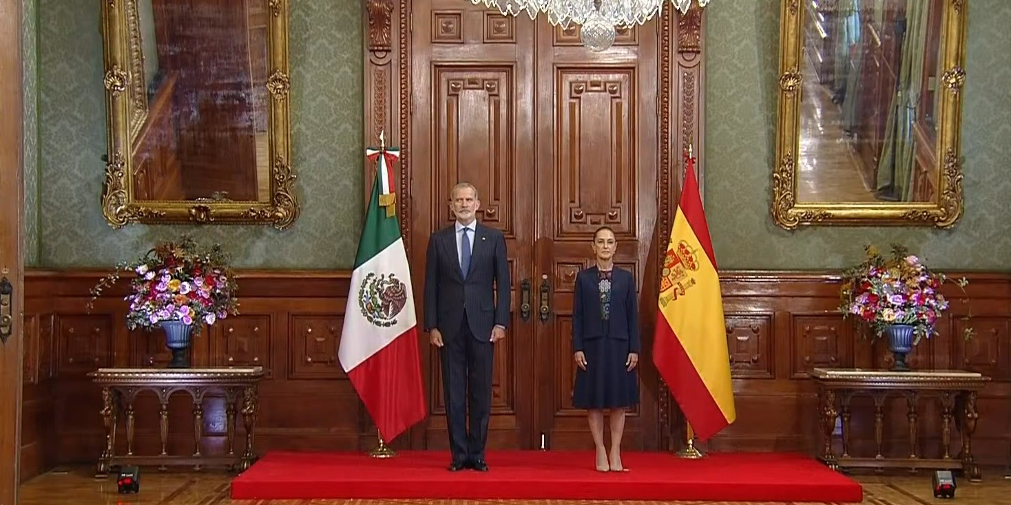 Sheinbaum insiste en el perdón de España sin respuesta de la Casa Real