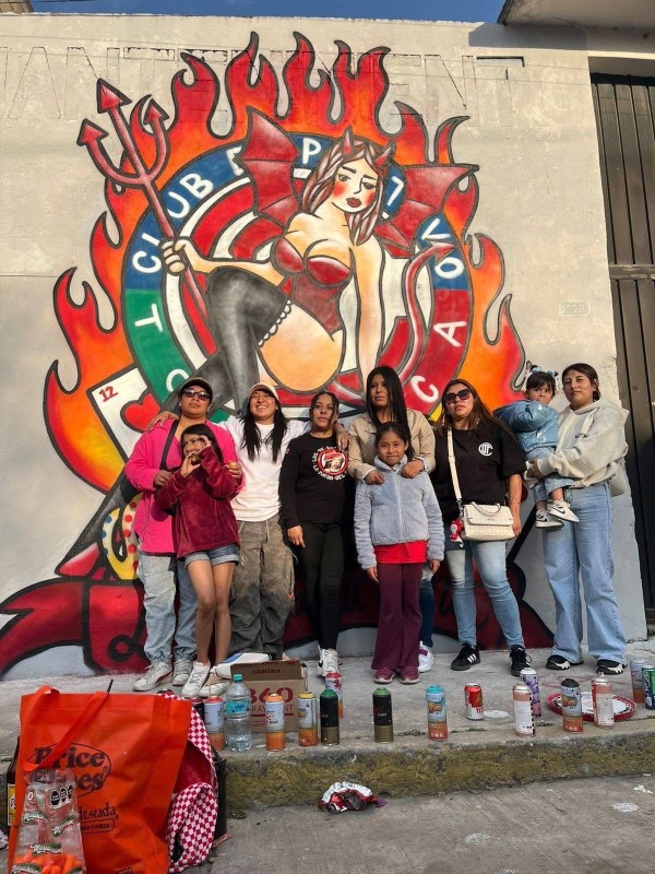 Murales previos de LBR