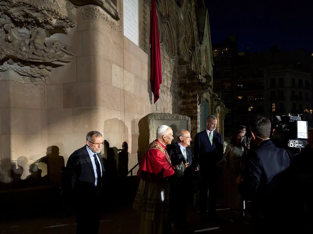 In the picture, Pope Leo XIV and King Phillip VI of Spain among other dignataries at the Catholic landmark, during the Pontiff's visit to the Sagrada Familia Basilica in Barcelona, June 10, 2026. Social media of the Basilica. In the picture, Pope Leo XIV and King Phillip VI of Spain among other dignataries at the Catholic landmark, during the Pontiff's visit to the Sagrada Familia Basilica in Barcelona, June 10, 2026. Social media of the Basilica.
