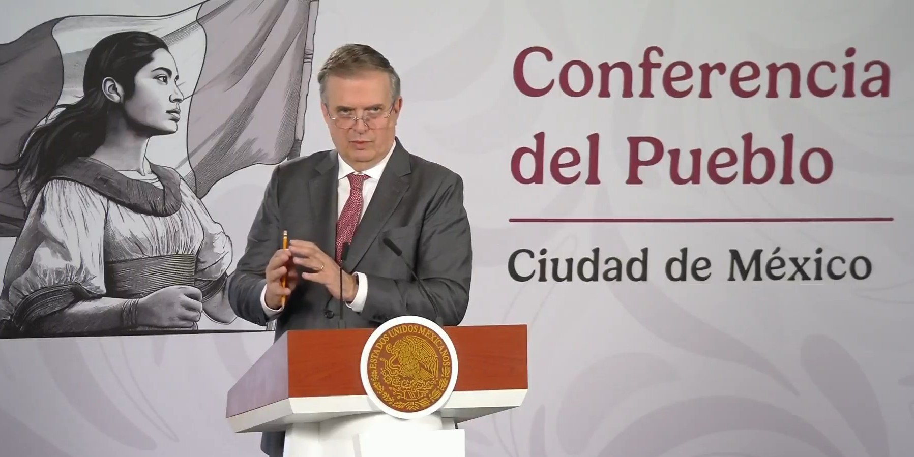 Marcelo Ebrard, 2 de julio de 2026. Marcelo Ebrard, 2 de julio de 2026.